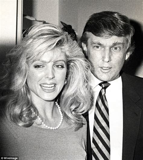 marla maples topless|Donald Trump pressured second wife Marla Maples to pose for。